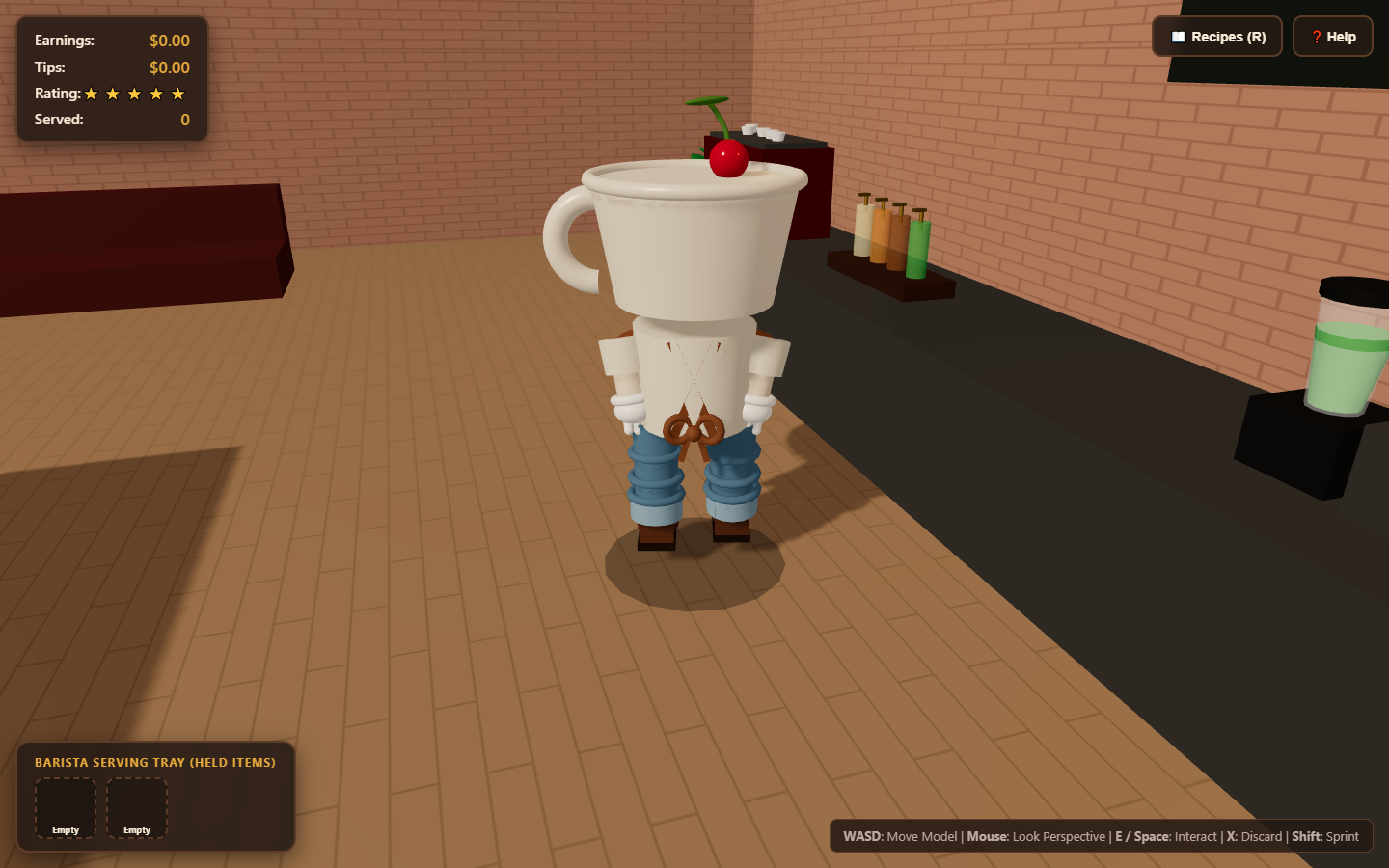 Cozy Cafe 3D Gameplay